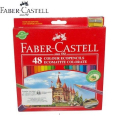 Цветни моливи 48 броя Castell Castle Faber 